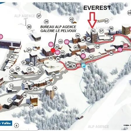 L'everest - 3/4 Pers - L'everest - 014ev -plagne Centre Mae-1724 Appartement La Plagne